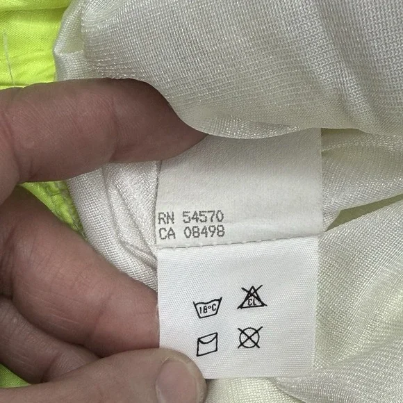 Serac Neon Windbreaker Jacket Mens Large Colorblock 90s Ski Anorak - Picture 3 of 13